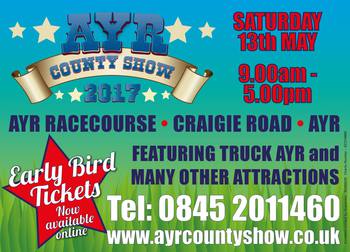 Ayr Agricultural Show - Saturday 13th May 2017 - Information